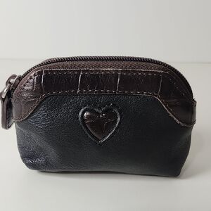 Brighton Black & Brown Coin Purse--Like New!!